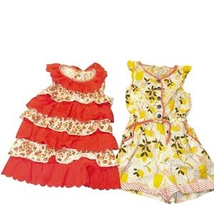 Let’s Make lemonade romper & Permission slip tunic Matilda Jane 6